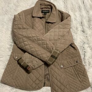 Quilted Tan Jacket by Liz Claiborne